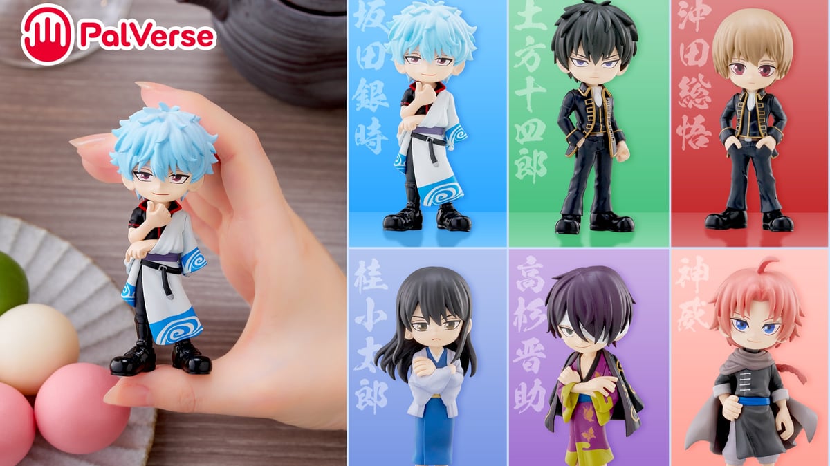 銀魂　PalVerse パルバース全6種　BOX 購入特典有り PalVerse 銀魂 全6種セット BOX | ドリームカプセル公式オンラインショップ