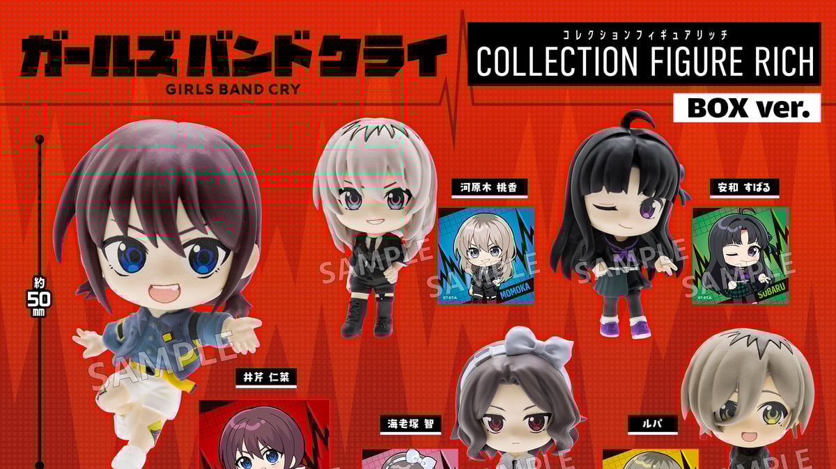 バンドリ コレクションフィギュア 7バンドコンプリートセット カプセルトイ バンドリ コレクションフィギュア 7バンドコンプリートセット