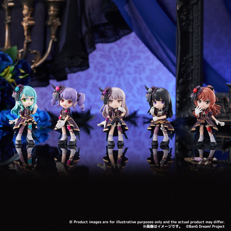BanG Dream! Roselia ミニチュアブレード 5色セット PalVerse BanG Dream! Roselia 6個入りセット BOX | ドリーム