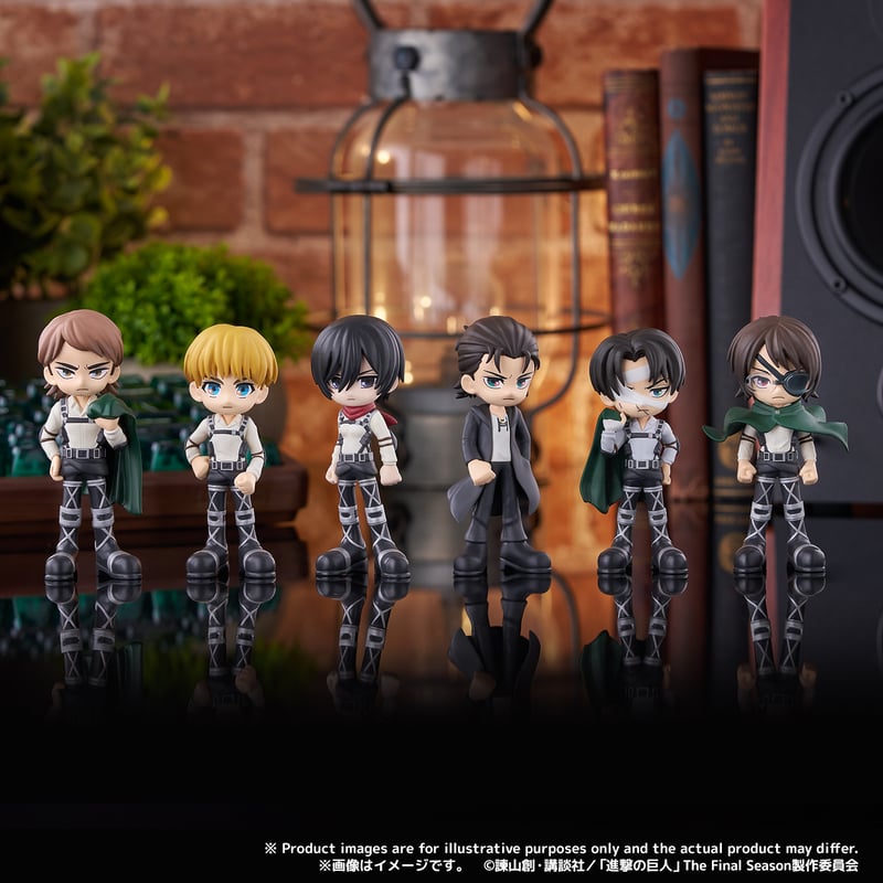 進撃の巨人 フィギュアセット PalVerse 『進撃の巨人』The Final Season 全6種セット BOX【予約商