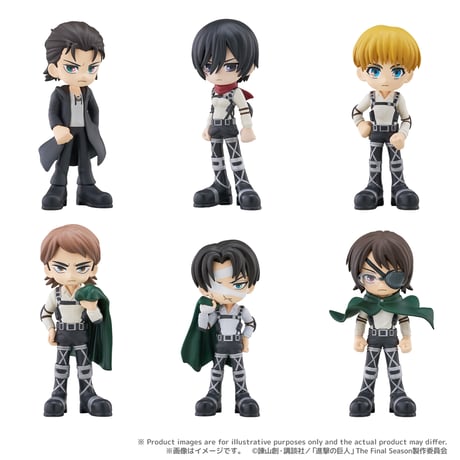 PalVerse 『進撃の巨人』The Final Season 全6種セット BOX【予約商品：2026年10月23日頃より順次発送予定】