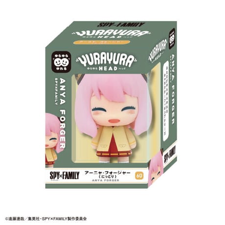 ゆらゆらヘッド SPY×FAMILY スパイファミリー アーニャ・フォージャー(にっこり) [YR-60]【セット割対象】