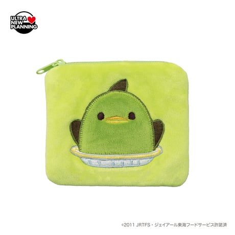《ドリームカプセル限定》ぴよりんスクエア刺繍ポーチ 全4種セット