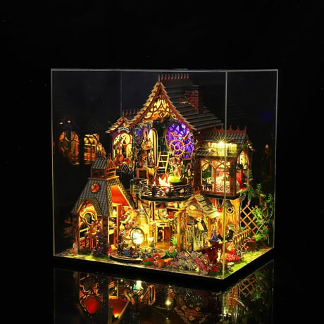Spilay DIY magic diy house ミニチュア ドールハウスキット Magic forest
