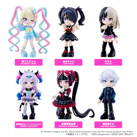 PalVerse NEEDY GIRL OVERDOSE 全6種セット BOX【予約商品：2026年11月27日頃より順次発送予定】