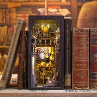 CuteBee DIY Book Nook Kit ミニチュア ドールハウスキット 星雲休憩室 Nebula Common Room