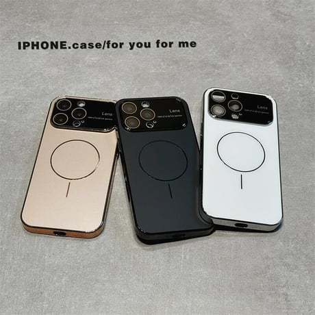 CUTECASE耐衝撃耐久性 iPhone16pro/16promaxカバー レンズ保護 Magsafe対応 iPhone15pro/14/13カバー 丈夫 高級感 CM5372