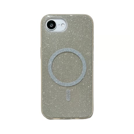 CUTECASE キラキラ iPhone17e/16eケース MagSafe対応 iPhone17Pro/16ProMax/15ケース ラメいり 丈夫 光沢感CM6204