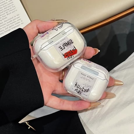 CUTECASE カップルペア AirPodsPro3ケース AirPods4 可愛い猫と犬 AirpodsPro2/3/2カバー お揃い ギフトにおすすめCM5795