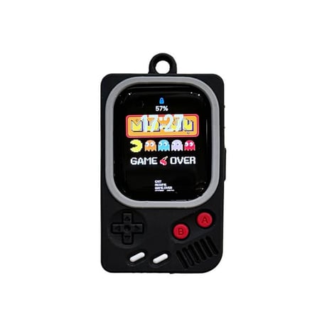 CUTECASE ゲーム機 AppleWatchケース ショルダーストラップ付 アップルウォッチ Ultra3/2/1 Series 11/10/9/8 SE3/2/1 シリコン 可愛いCM5754