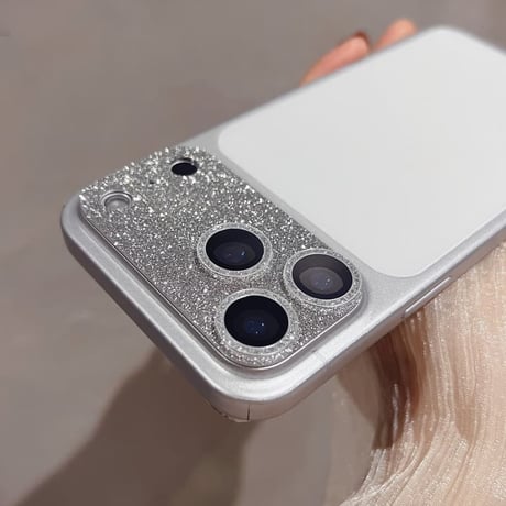 CUTECASE キラキララメレンズカバー iPhone17ProMax/17Pro 17/16/15proカメラレンズフィルム 輝く 保護力強い 美しい 頑丈 CM5771