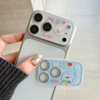 CUTECASE 可愛い動物柄 カメラ保護カバー iPhone17Pro iPhone17ProMax ガラスレンズフィルム 頑丈 人気 傷から保護 ギフトにおすすめ CM5931