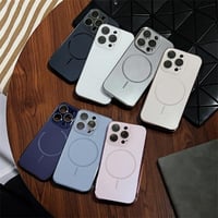 CUTECASE強力マグネット iPhone16pro/16promaxケース ワイヤレス充電 耐衝撃iPhone15pro/14/13カバー カメラ保護 艶感 耐久性 CM5340