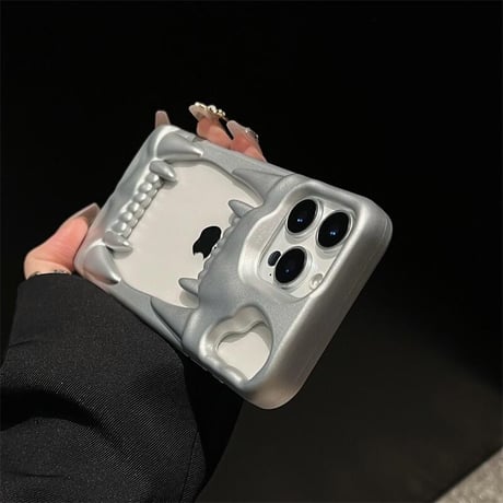 CUTECASEカッコイイ iPhone16pro/15romaxケース クール iPhone14/13pro/12カバー 丈夫 放熱仕様 ファッションCM5162