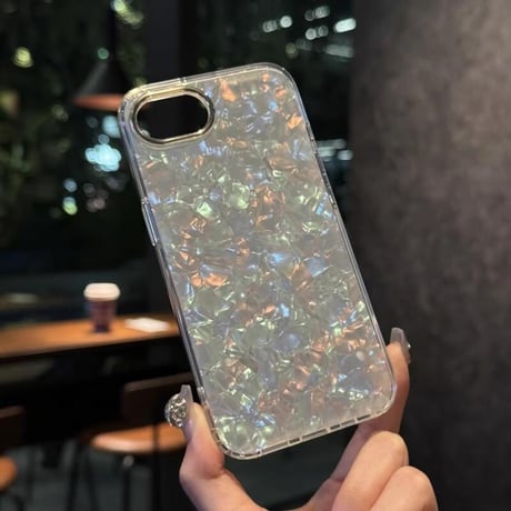 CUTECASEシェル柄 iPhone16eケース 上品 iPhone16pro/15/14proカバー ガールズに大人気 エレガント 丈夫CM5127