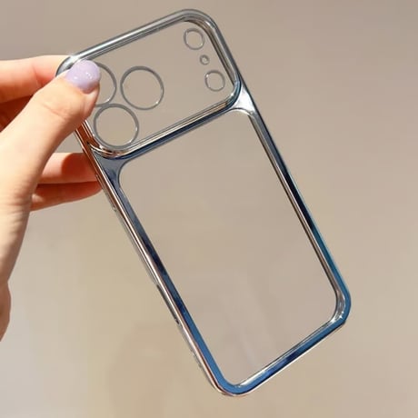 CUTECASEメッキ クリアiPhone17ProMax/17Proケース 高透明 iPhone16ProMax/15Pro/14カバー 頑丈 薄型軽量 CM6480