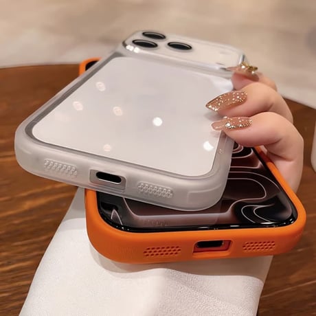 CUTECASE 高品質 iPhone17pro/17promaxケース 滑り止め加工 iPhone16promax/15/14/13proカバー 耐衝撃 黄ばまないCM6149