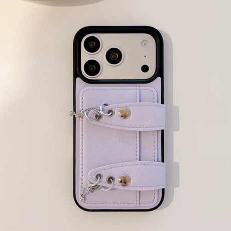 CUTECASE カード入れ付 iPhone17Promaxケース レザー製 iPhone16Promax/15pro/15/14/13ケース 耐久性ある 高品質CM6375