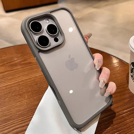 CUTECASEショルダーストラップ付 iPhone16Pro/16ProMaxケース クリア iPhone15/14promax/13proカバー 便利 高級感CM4772
