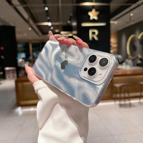 CUTECASEハート柄 アイフォン15/15プロケース キラキラ iPhone14/13/12promaxケース 女子力アップ CM4584