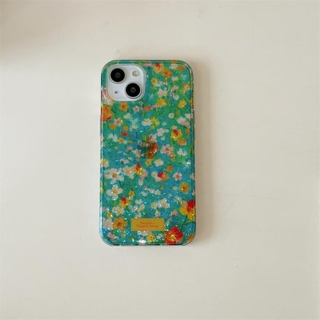 CUTECASE春に向け iPhone16pro/16ケース 花柄 花かごグリップ iphone15pro/14/13proカバー 大人可愛い 大人可愛いCM5186