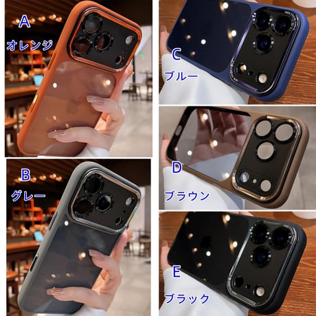 CUTECASE iPhone17Pro/17ProMaxケース 耐衝撃 カメラコントロールボタンカバー付 iPhone17/17Airケース 高級感 ビジネス風 耐久性ある CM5686