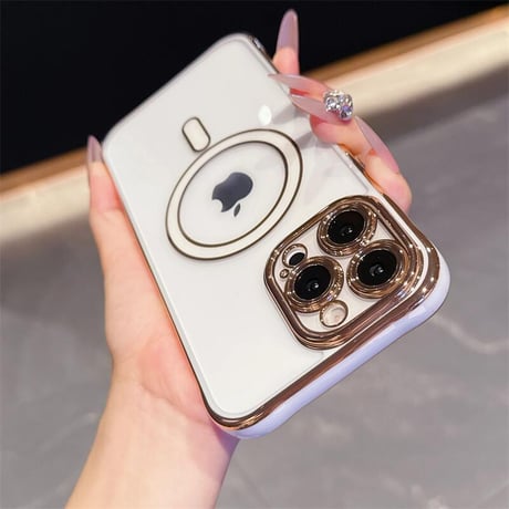 CUTECASEメタリックカラー iPhone16pro/16eケース Magsafe対応 カメラ保護 iPhone15promax/14/13proカバー 黄ばまない 耐久性ある CM5518