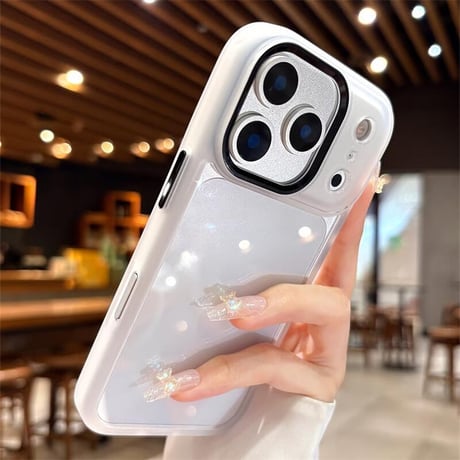 CUTECASE 高品質 シンプル iPhone17ProMax/17Proケース 耐衝撃 金属カメラ枠 iPhone17/Airカバー 装着しやすい 黄ばまない CM5727