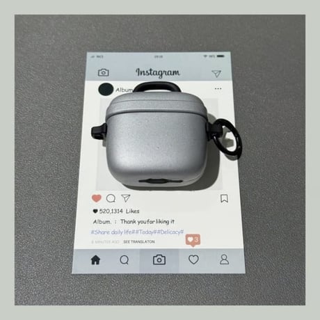 CUTECASE 圧力鍋 Airpods Pro3ケース ご飯キーホルダー付 Airpods4カバー pro2ケース 可愛い ストラップ付 ギフトにおすすめCM6049