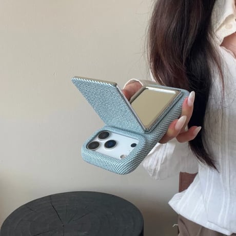 CUTECASE ダブルスタンド付鏡 iPhone17Pro/17ケース レザー 上品 iPhone17ProMax/16/15ケース 高品質 頑丈 オシャレ CM5969
