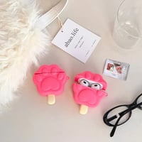 CUTECASE 猫の肉球 Airpods Pro3ケース アイスキャンデーデザイン Airpods 4/3カバーケース AirpodsPro2/1 可愛い ギフトにおすすめCM6246