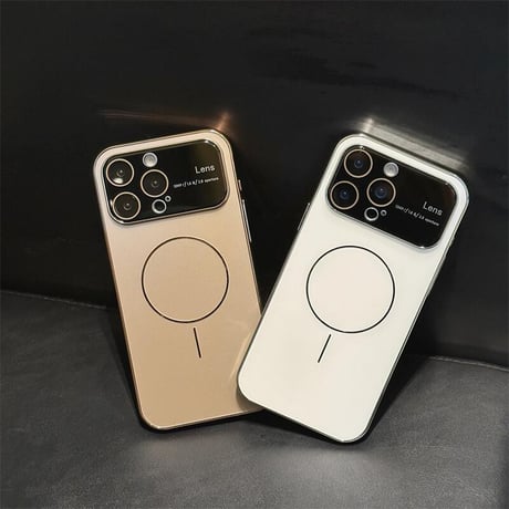 CUTECASE耐衝撃耐久性 iPhone16pro/16promaxカバー レンズ保護 Magsafe対応 iPhone15pro/14/13カバー 丈夫 高級感 CM5372