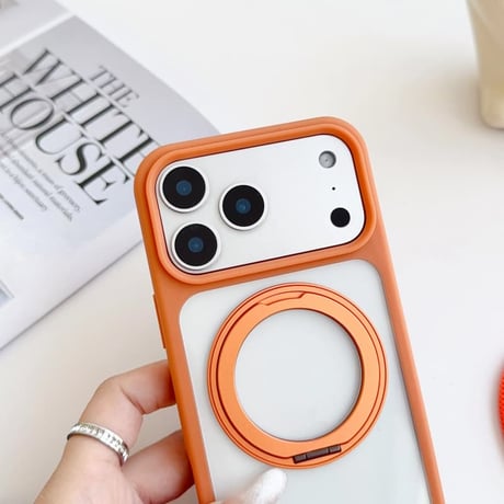 CUTECASEショルダーストラップ付 iPhone17ProMax/17ケース MagSafe対応 360度回転スタンドiPhone17Proカバー 耐衝撃 高品質 CM5709