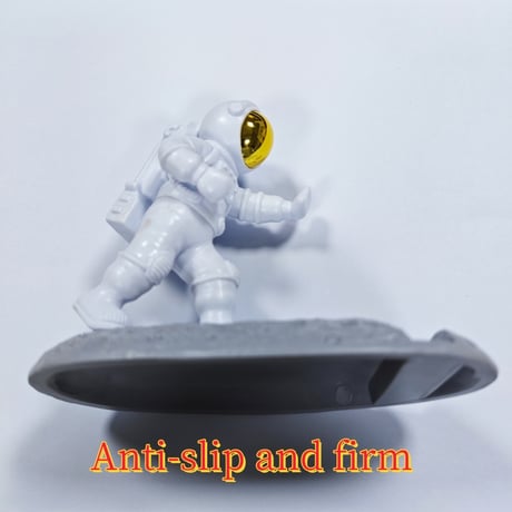 CUTECASE新しい高品質のオリジナリティ宇宙飛行士の電話ホルダー宇宙飛行士のPCホルダーデスクトップの装飾アートウェア電話アクセサリー宇宙愛好家のための驚くべき素敵な贈り物C6022