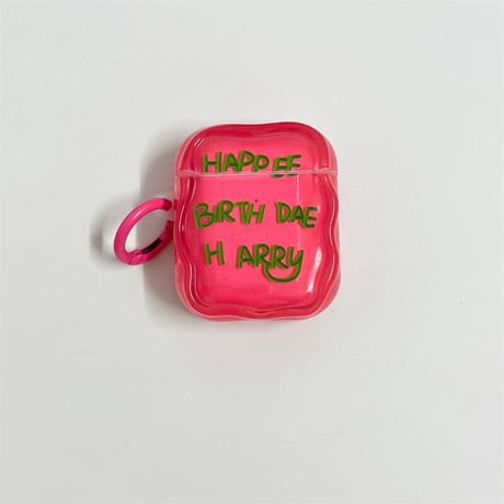 CUTECASE可愛い Airpods4ケース 誕生日プレゼントにおすすめ Airpods3/Pro2ケース airpodspro2カバー うねうね丈夫CM5572