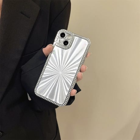 CUTECASEオシャレ iPhone15pro/15promaxケース 可愛いストーンデコ iPhone14pro/13/12ケース シック 女子力アップCM4576