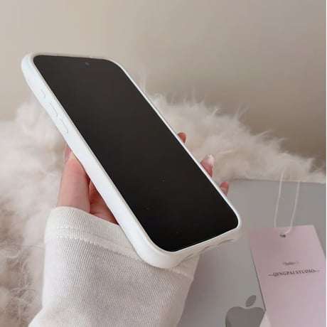 CUTECASE ピンクハートグリップ iPhone17/17Proケース MagSafe対応 iPhone16Pro/15/14ケース 耐衝撃 シンプル 高級感 CM6088