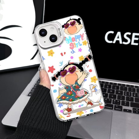 CUTECASE かわいい女の子iphone15proケース