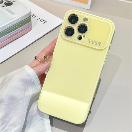 CUTECASEカメラカバー付 iPhone17Pro/16カバー 淡色系 iPhone15pro/14proケース パステルカラー 頑丈CM5573