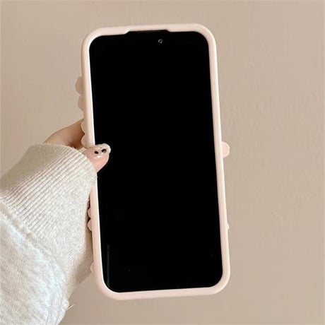 CUTECASE 桜花 iPhone16pro/16ケース ピンク iPhone15pro/14/13promaxカバー 大人可愛い 丈夫 女子力高いCM5288