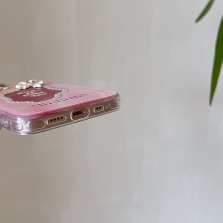 CUTECASE不規則な鏡人気の要素 うねうね 鏡付 iPhone15/15Proケース キラキラグリッター iPhone14/13Pro/12ケース きれい 便利 丈夫 C6020