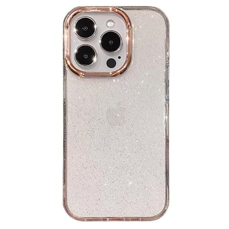 CUTECASEiPhone16Pro/16ケース キラキラ 大人可愛い クリアiPhone15Pro/14ProMax/13ケース 黄ばまない トレンド大人気 CM4675
