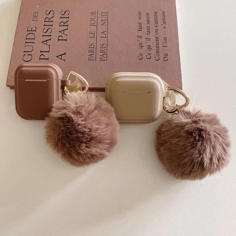 CUTECASE毛玉 Airpods 4ケース シリコン Airpods3/Pro2ケース airpodsproカバー トレンド人気 丈夫CM4928
