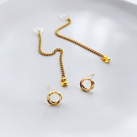 CUTECASE人気 AirPods用イヤークリップ ピアス 落下紛失防止 ダイヤ/蝶/花 お洒落 イヤホンストラップ ホルダー おしゃれ 人気 2点CM6307
