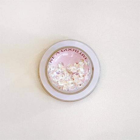 CUTECASE動くダイヤ入り スマホグリップ 可愛い オシャレ 綺麗 スマホスタンド キラキラ艶感 実用 マグネットタイプ 女子力アップ ギフトにおすすめCM4023