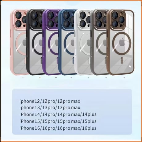 CUTECASE MagSafe iPhone16pro/16promaxケース 滑り止め加工 黄ばまないアイフォン15/14/16proカバー カメラ保護 チタンカラー（9色をご用意）CM3611