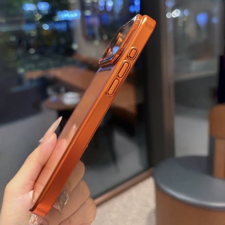 CUTECASEカメラカバースタンド一体 iPhone17ProMax/17Proケース 高透明メタル iPhone17/16Proカバー 黄ばまない 全体保護 CM5717