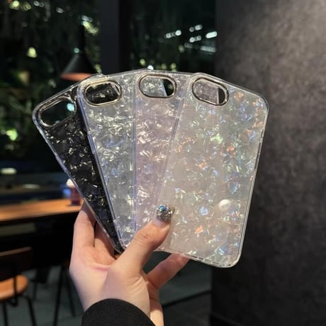 CUTECASEシェル柄 iPhone16eケース 上品 iPhone16pro/15/14proカバー ガールズに大人気 エレガント 丈夫CM5127