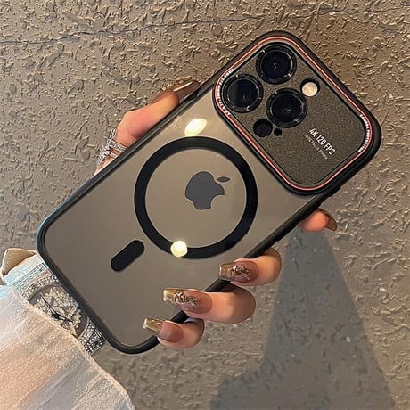 CUTECASE 耐衝撃Magsafe充電 iPhone17pro/16promaxケース カメラカバー 高級感 iPhone15Promax/14proカバー 耐久性あり CM5587