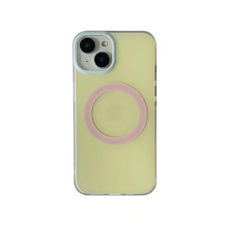 CUTECASE ストラップ付 アイフォン15プロ/15カバー Magsafe対応 iPhone14/13pro/12ケース 女子力高い 便利CM4451